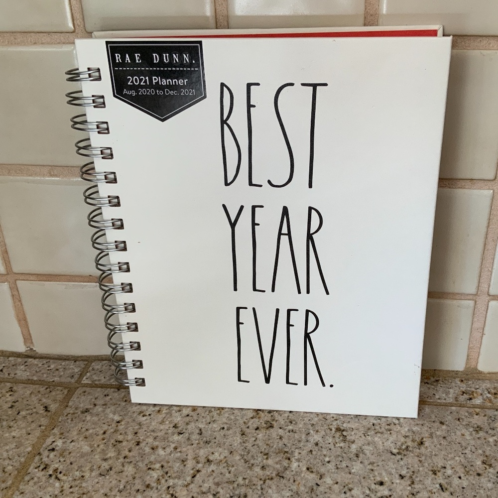 NWT RAE DUNN “ Best Year Ever” 2021 Planner